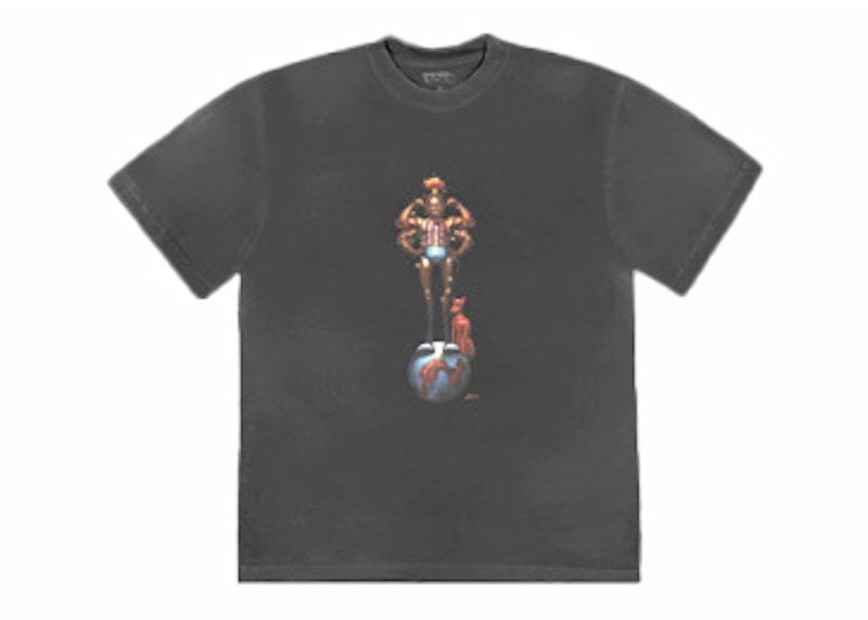 Travis Scott Utopia Is In Baltimore Tee Zwart
