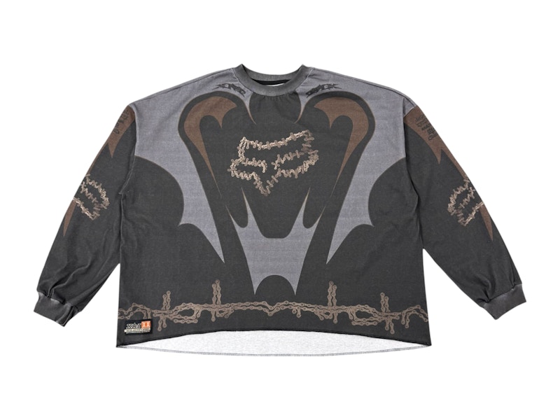 Travis Scott x Fox Racing II Jersey Zwart