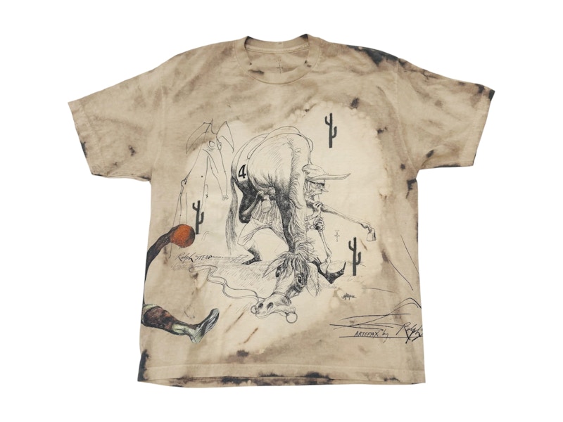Travis Scott x Ralph Steadman Fear Tee Multicolor