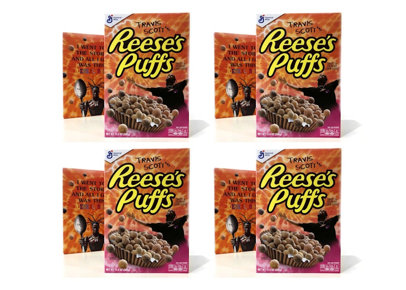 Travis Scott x Reese’s Puffs Cereal 4x Lot