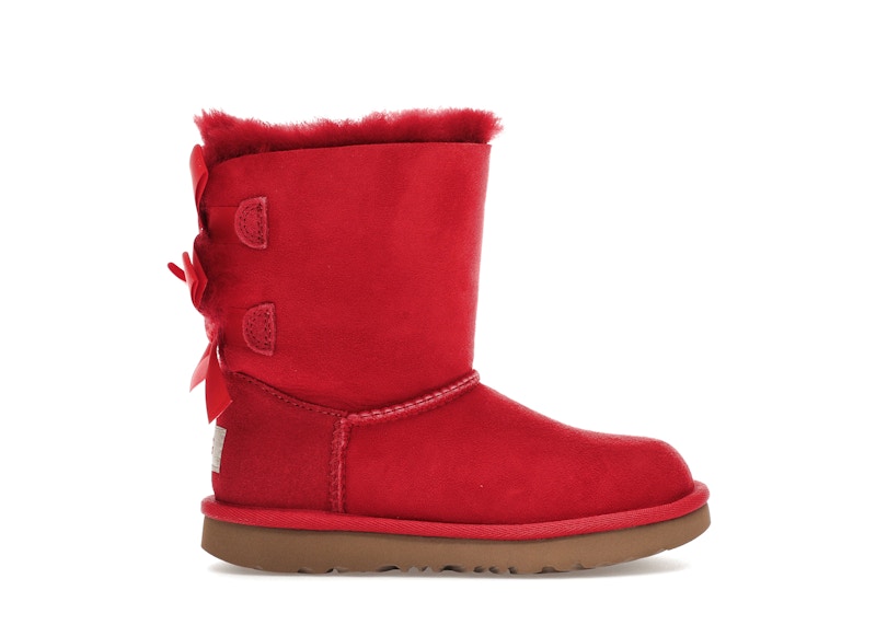 UGG Bailey Bow II Boot Ribbon Rood