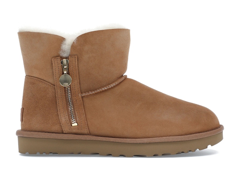 UGG Bailey Zip Mini Boot Chestnut