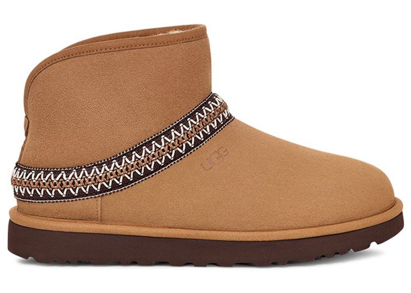 UGG Classic Mini Crescent Chestnut