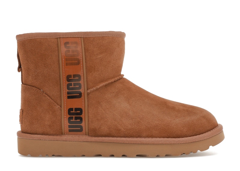 UGG Classic Mini Side Logo II Boot Chestnut