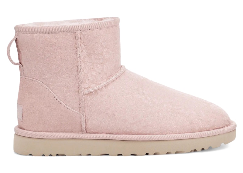 UGG Classic Mini Snow Leopard Boot Quartz