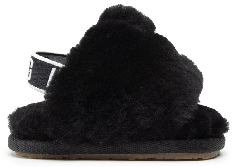 UGG Fluff Yeah Slide Zwart