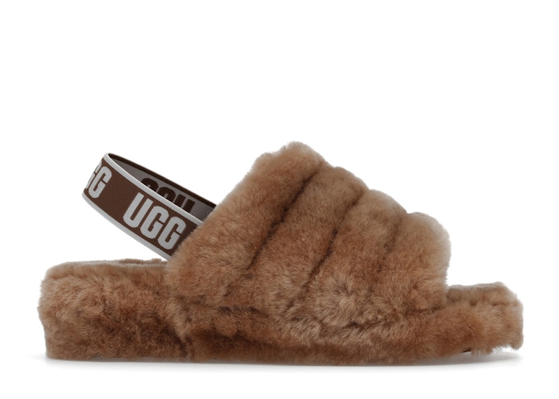 UGG Fluff Yeah Slide Chestnut