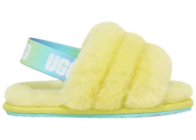 UGG Fluff Yeah Slide Pollen Gradient