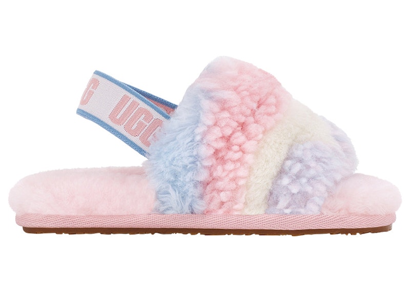 UGG Fluff Yeah Slide Pride-stripes