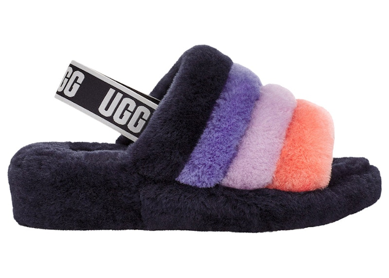 UGG Fluff Yeah Slide Starry Night Multi Multicolor