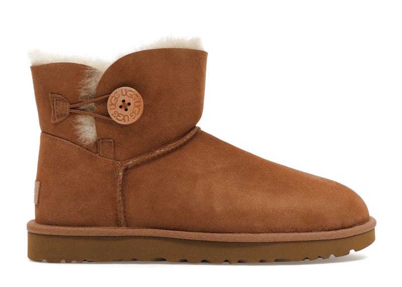 UGG Mini Bailey Button II Chestnut