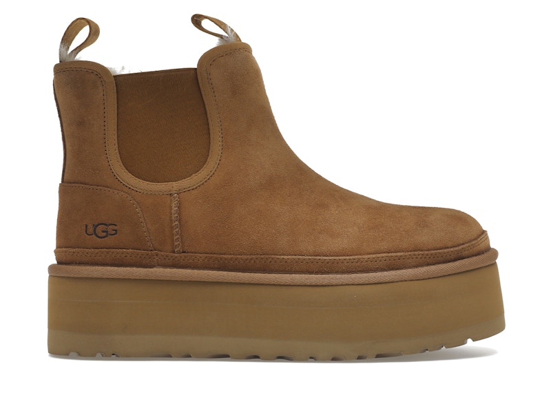 UGG Neumel Platform Chelsea Boot Chestnut