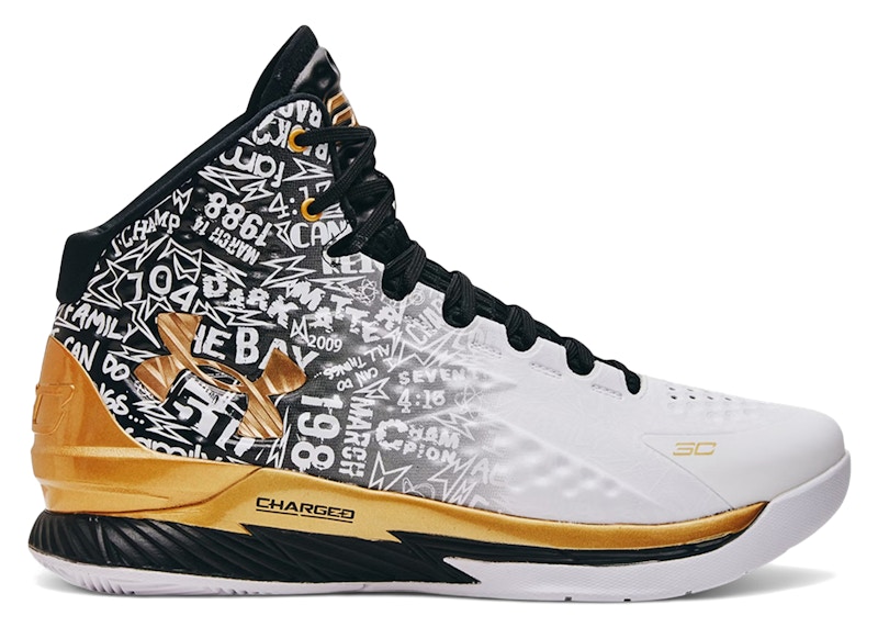 Under Armour Curry 1 Unanimous Zwart