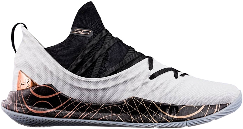 Under Armour Curry 5 Copper Zwart