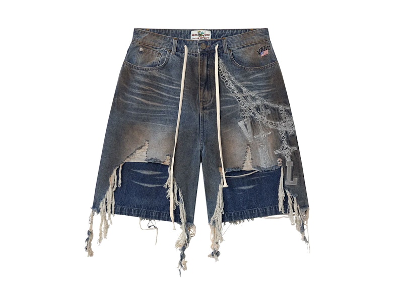 Vale Forever Chain Shorts Blauw