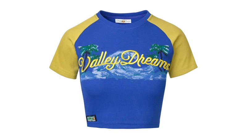 Vale Forever Wavy Femme Tee Blauw