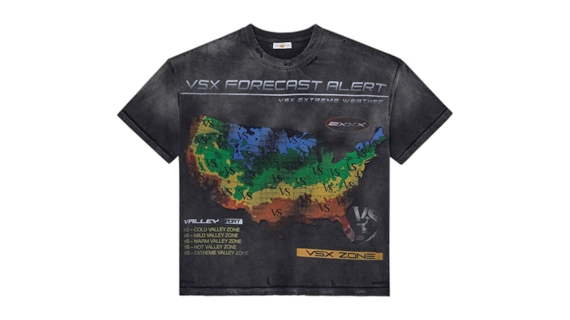 Vale Forever Weatherman Tee Zwart