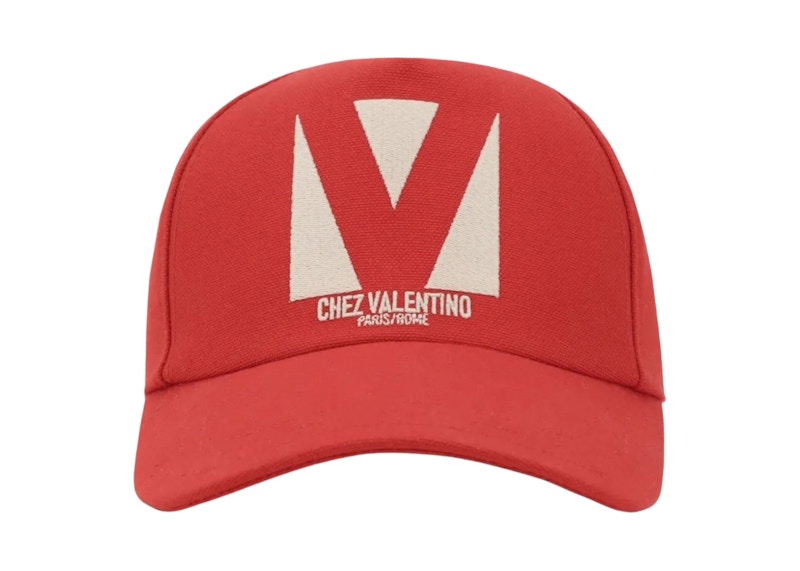 Valentino Chez Valentino Logo Cap Rood