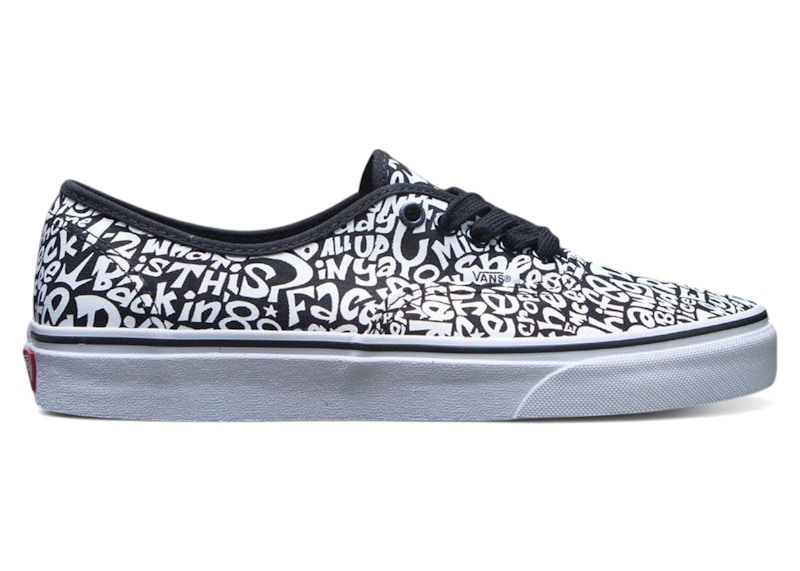 Vans Authentic A Tribe Called Quest Track List Wit