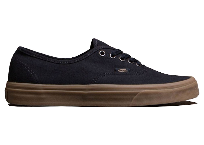 Vans Authentic Light Gum Zwart