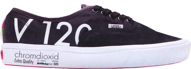 Vans Authentic Bodega Blank Tapes Zwart