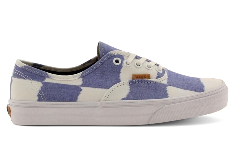 Vans Authentic CA Glitch Check Blauw