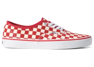 Vans Authentic Checkerboard Racing Rood