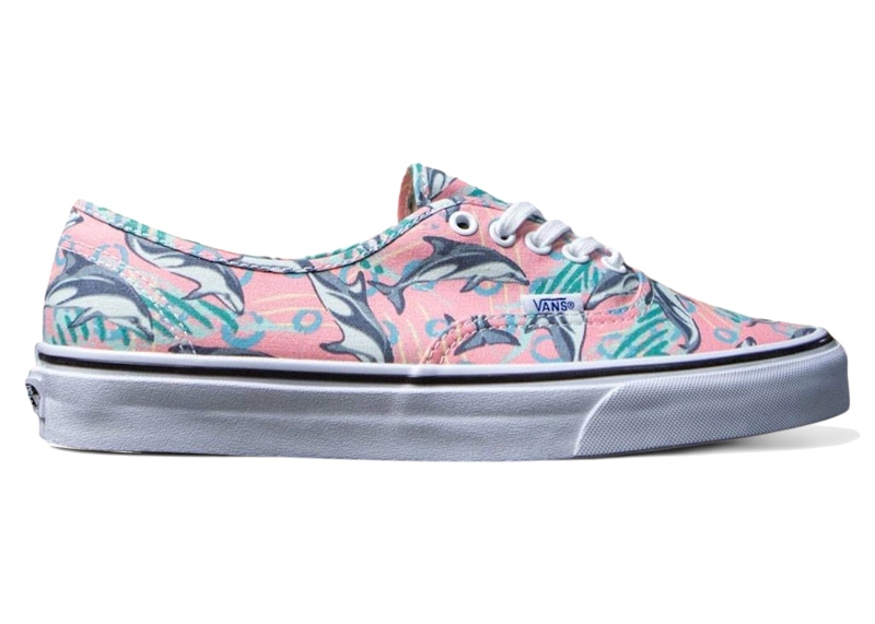 Vans Authentic Dolphins Desert Flower Zwart