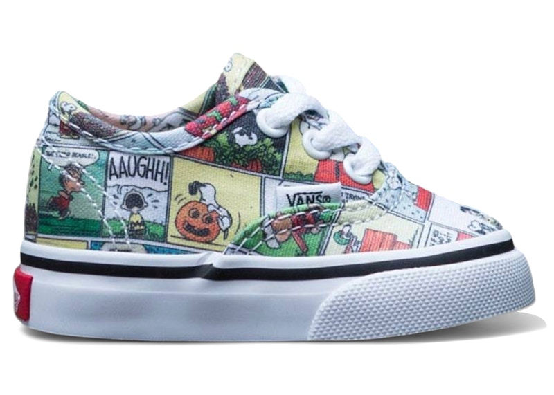 Vans Authentic Peanuts Comic Zwart