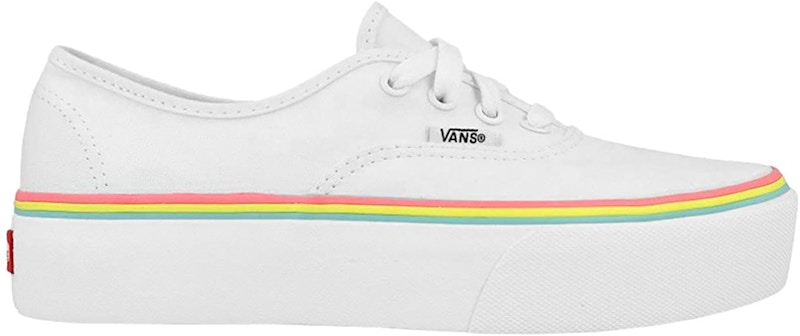 Vans Authentic Platform 2.0 Rainbow Foxing Multicolor