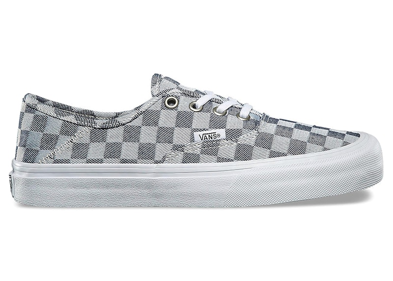 Vans Authentic SF Checkerboard Grijs