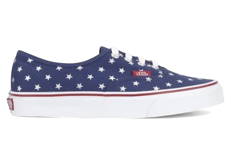 Vans Authentic Studded Stars Blauw