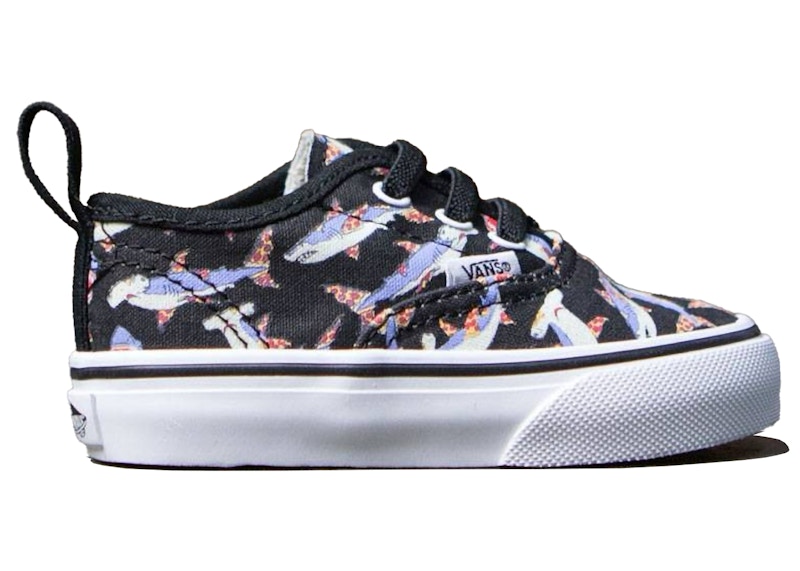 Vans Authentic V Pizza Sharks Zwart
