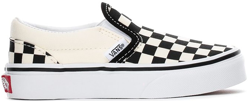 Vans Classic Slip-On Checkerboard Zwart