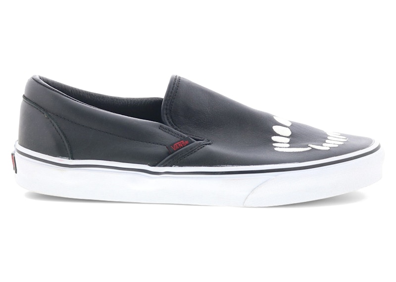 Vans Classic Slip-On Fangs Zwart