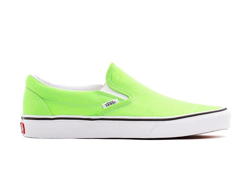 Vans Classic Slip-On Neon Gecko Groen
