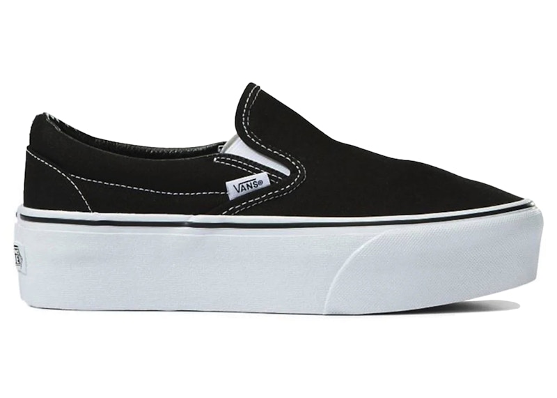 Vans Classic Slip-On Stackform Zwart
