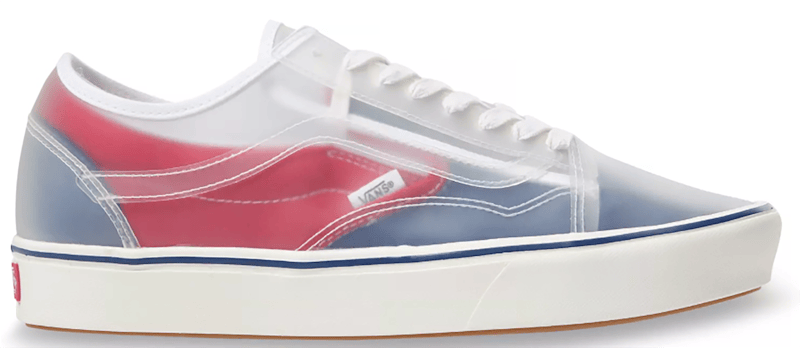 Vans ComfyCush Slip-Skool Canvas Clear Marineblauw