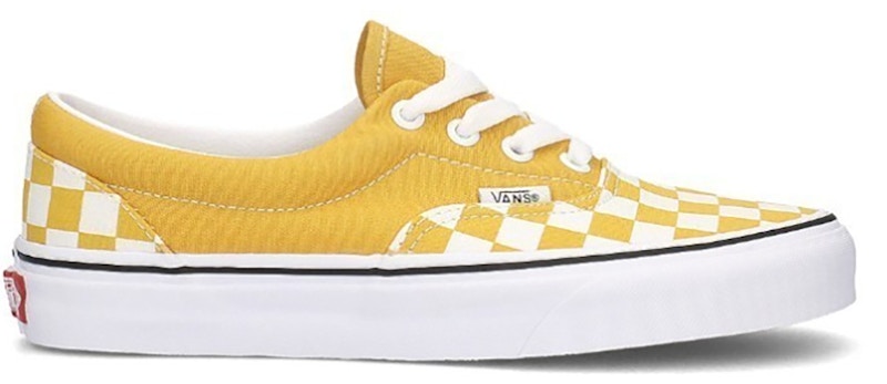 Vans Era Checkerboard Geel