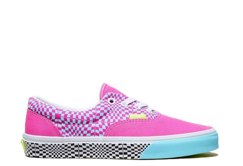 Vans Era ? Warped Check Blauw