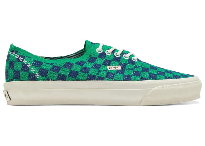 Vans LX Authentic 44 EK Punk Check Marineblauw