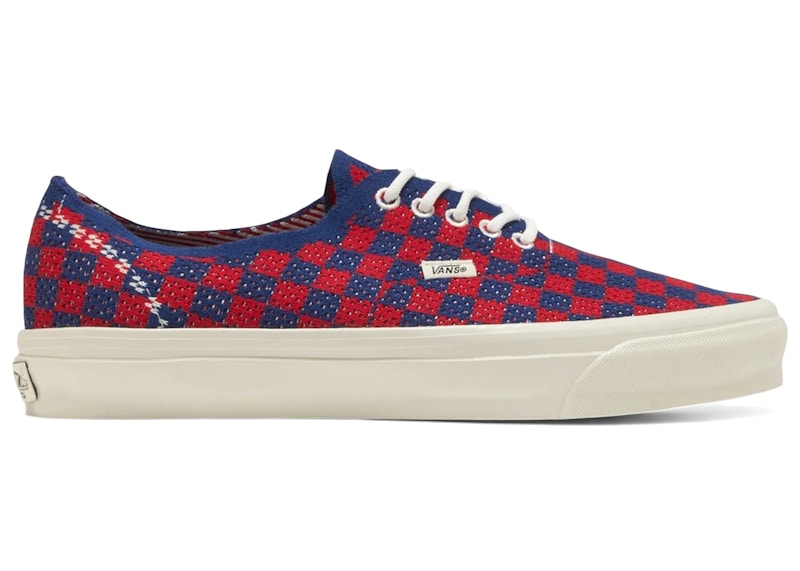 Vans LX Authentic 44 EK Punk Check Blauw