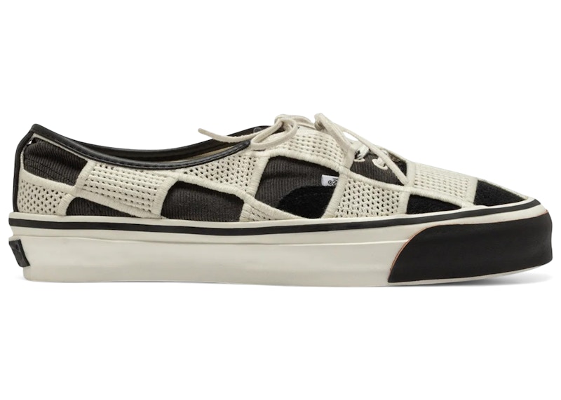 Vans LX Authentic 44 Shell Knit Egret Zwart