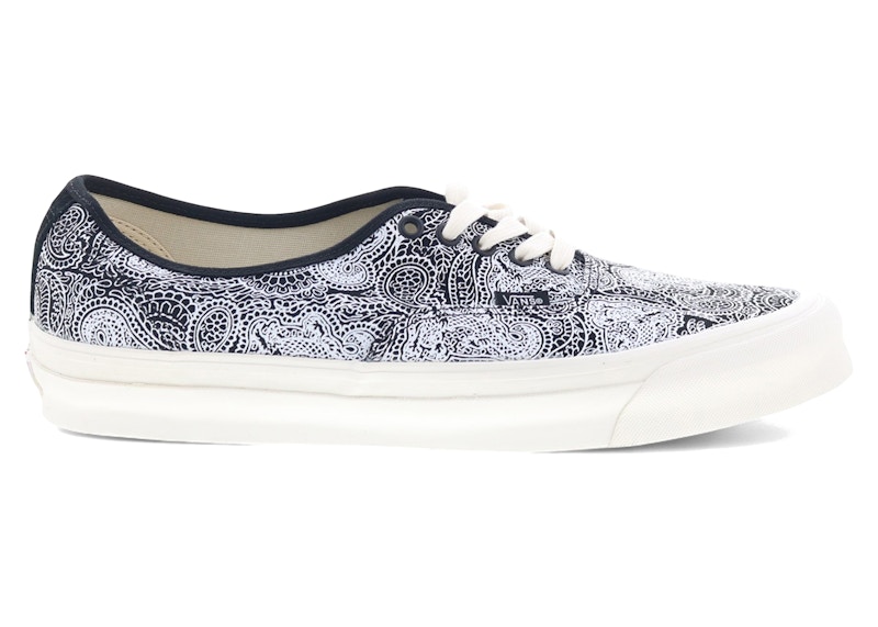 Vans OG Authentic LX Dragon Paisley Zwart