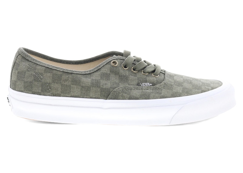 Vans OG Authentic LX Grape Leaf Checkerboard Wit