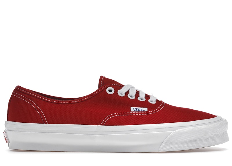 Vans OG Authentic LX Rood