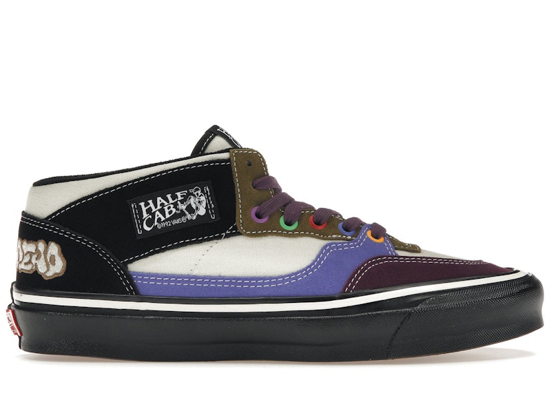 Vans OG Half Cab LX Brain Dead Multi Color Zwart