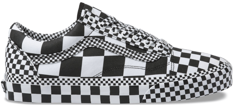 Vans Old Skool All-Over Checkerboard Zwart