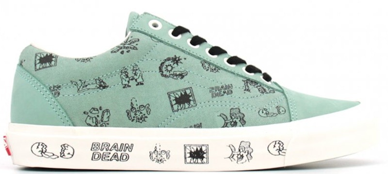 Vans Old Skool Brain Dead Groen