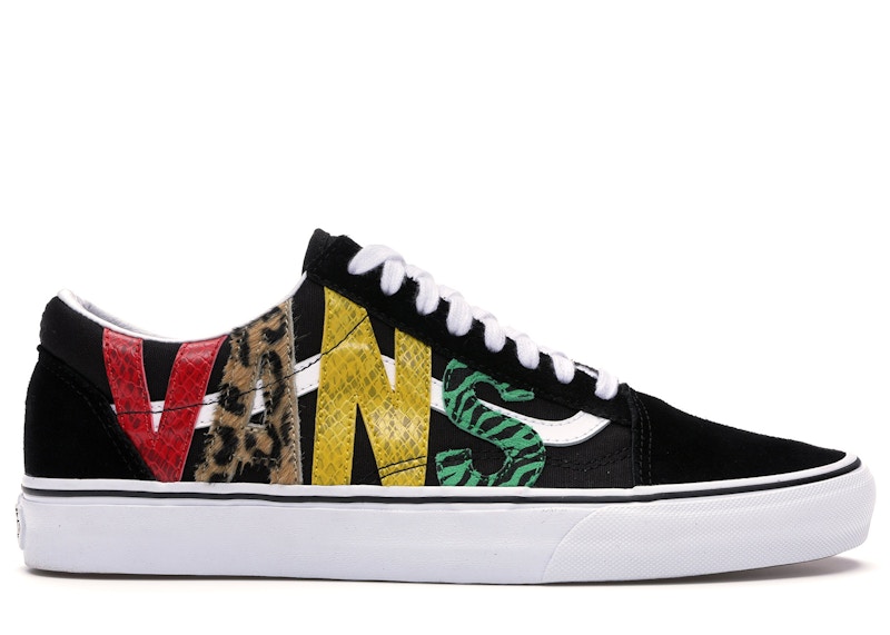Vans Old Skool Multi Animal Zwart